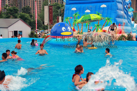 江蘇鎮(zhèn)江移動水上樂園案例
