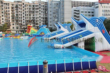 云南楚雄移動水上樂園案例


