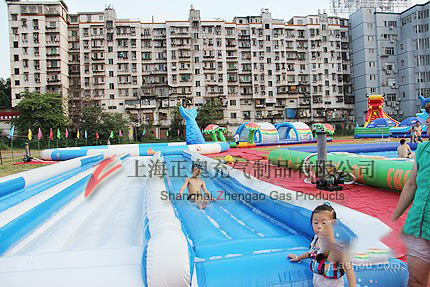 云南楚雄移動水上樂園案例

