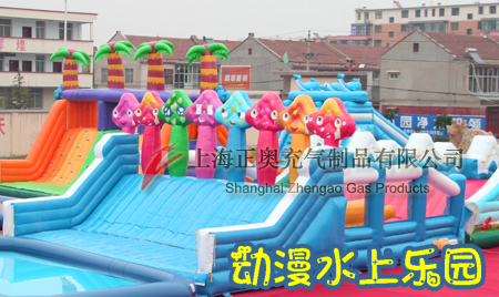 江蘇南京移動水上樂園案例

