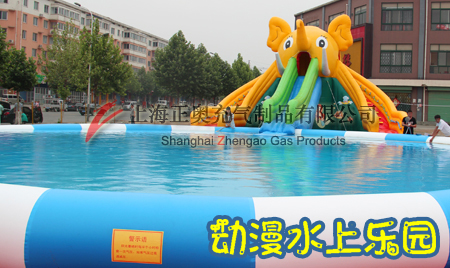 江蘇南京移動水上樂園案例

